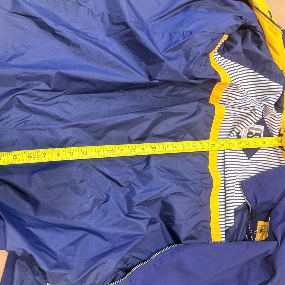 Signature Navy and White Striped Fabric - Picture 5 of 9